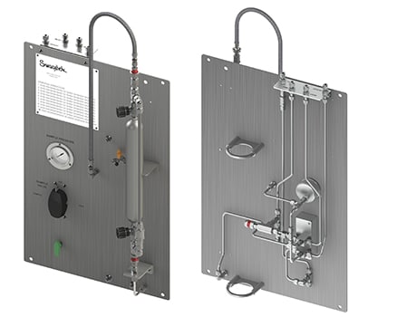 The Swagelok GSM for grab sampling liquid or gas