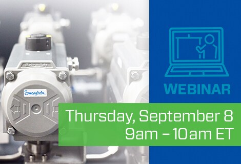 Webinar: Fluid System Components for H2 Applications