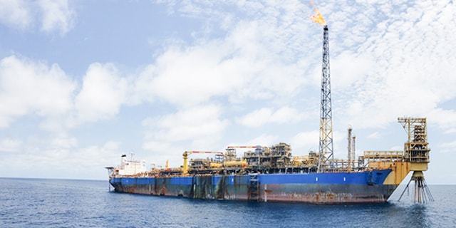 A floating production, storage and offloading (FPSO) vessel