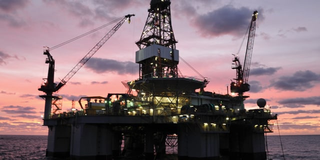 Offshore oil rig