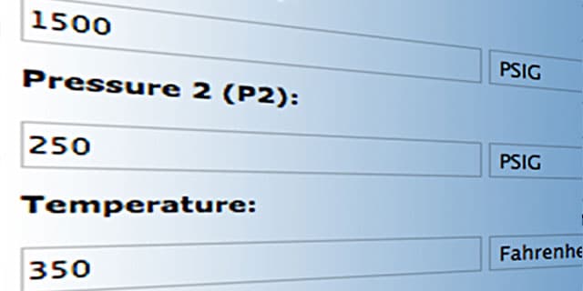 Valve Flow Coefficient Calculator