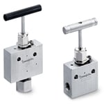 Medium- and high-pressure needle valves