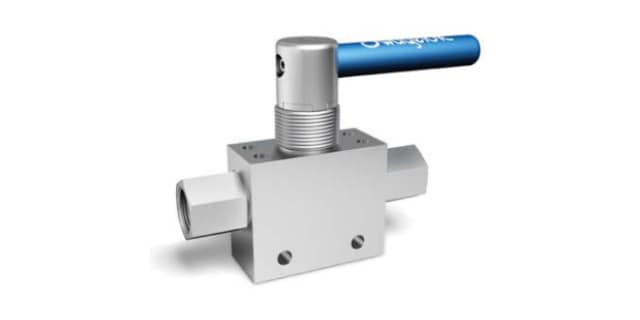 Certified low emission medium-pressure ball valve