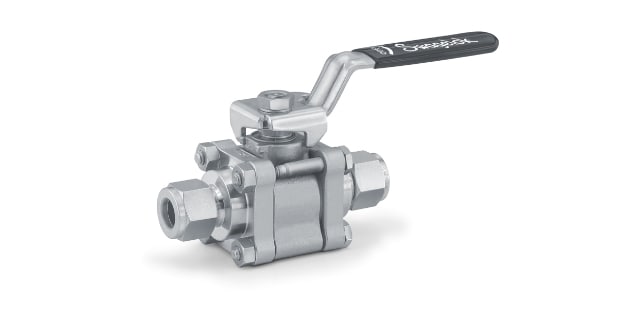 Certified low emission process ball valve