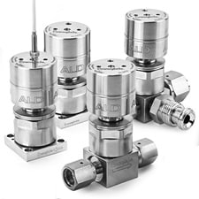 A collection of Swagelok Ultrahigh-Purity Diaphragm Valves for Atomic Layer Processing (ALD7A Series)
