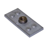 Sistema de Soporte — Placa Soldada para Conjunto Doble