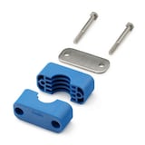 Support System — Bolted Plastic Clamp Pipe Support