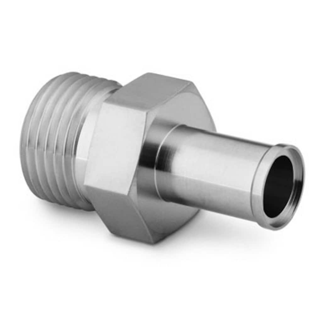 Raccords — Raccords à étanchéité de surface avec joint torique VCO® — Connecteurs mâles — Droits