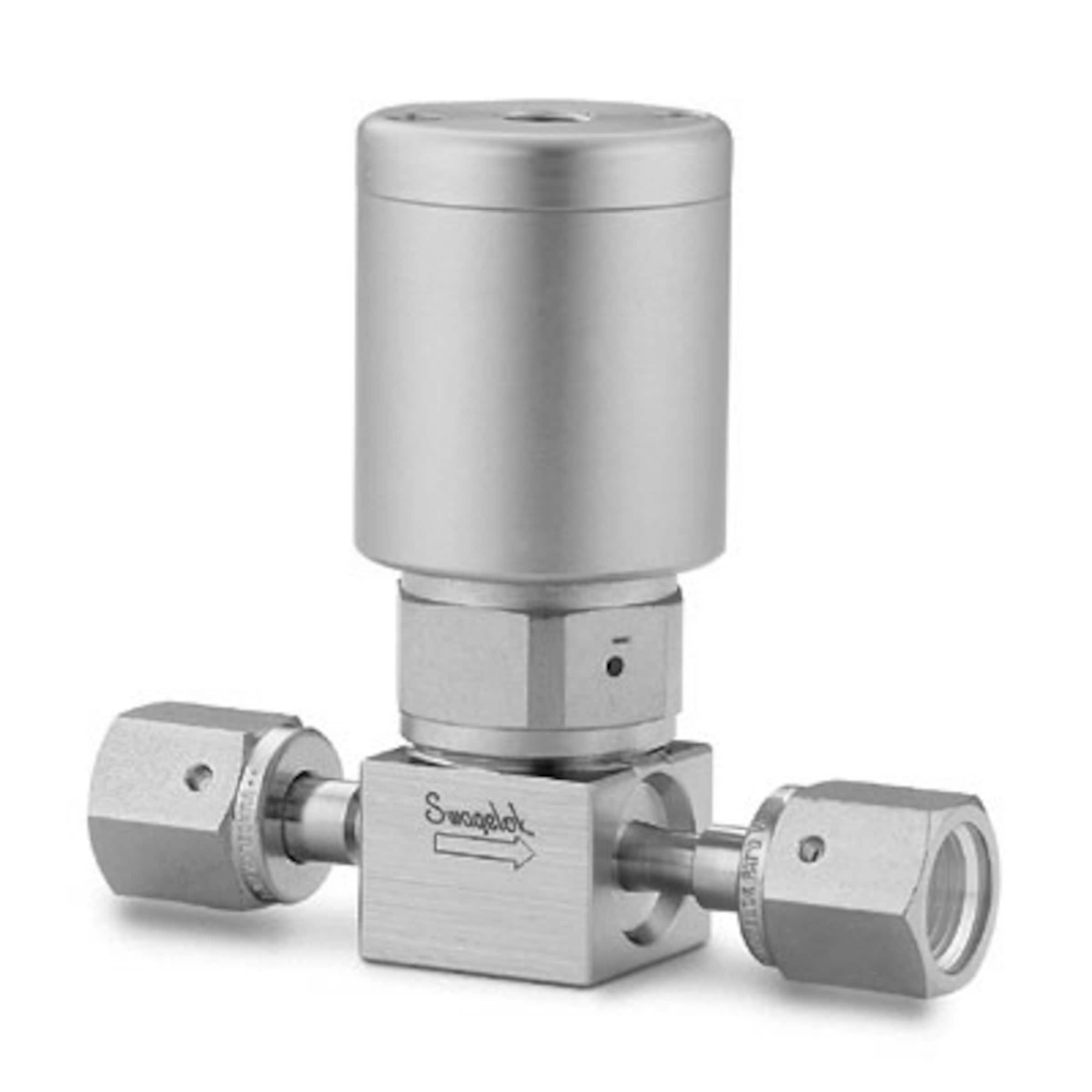 316L VIMVAR UHP Diaphragm Sealed Valve, 1/4 in. Female VCR Fitting, SC