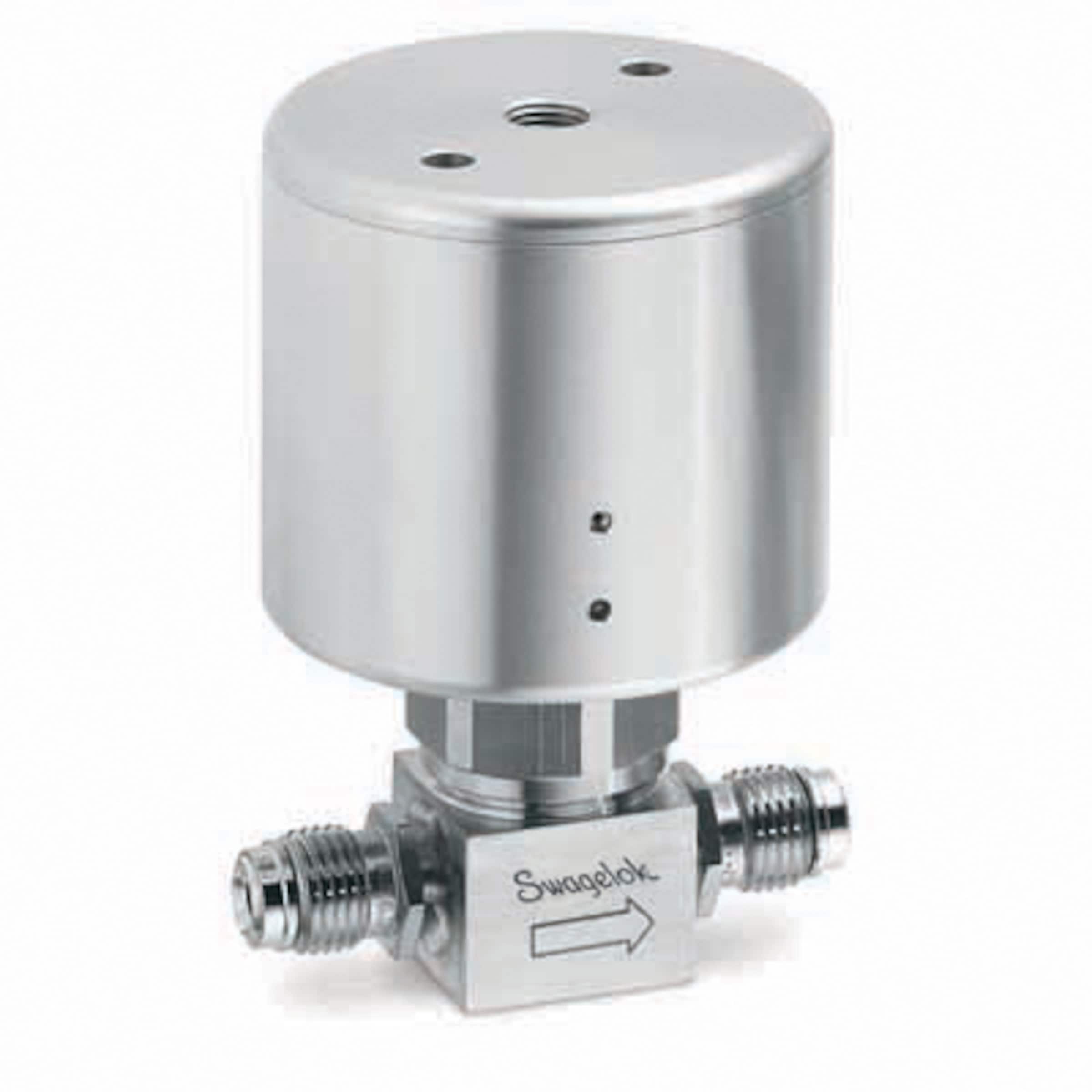 316L VIMVAR UHP High Pressure Diaphragm Sealed Valve, 1/4 in. Male