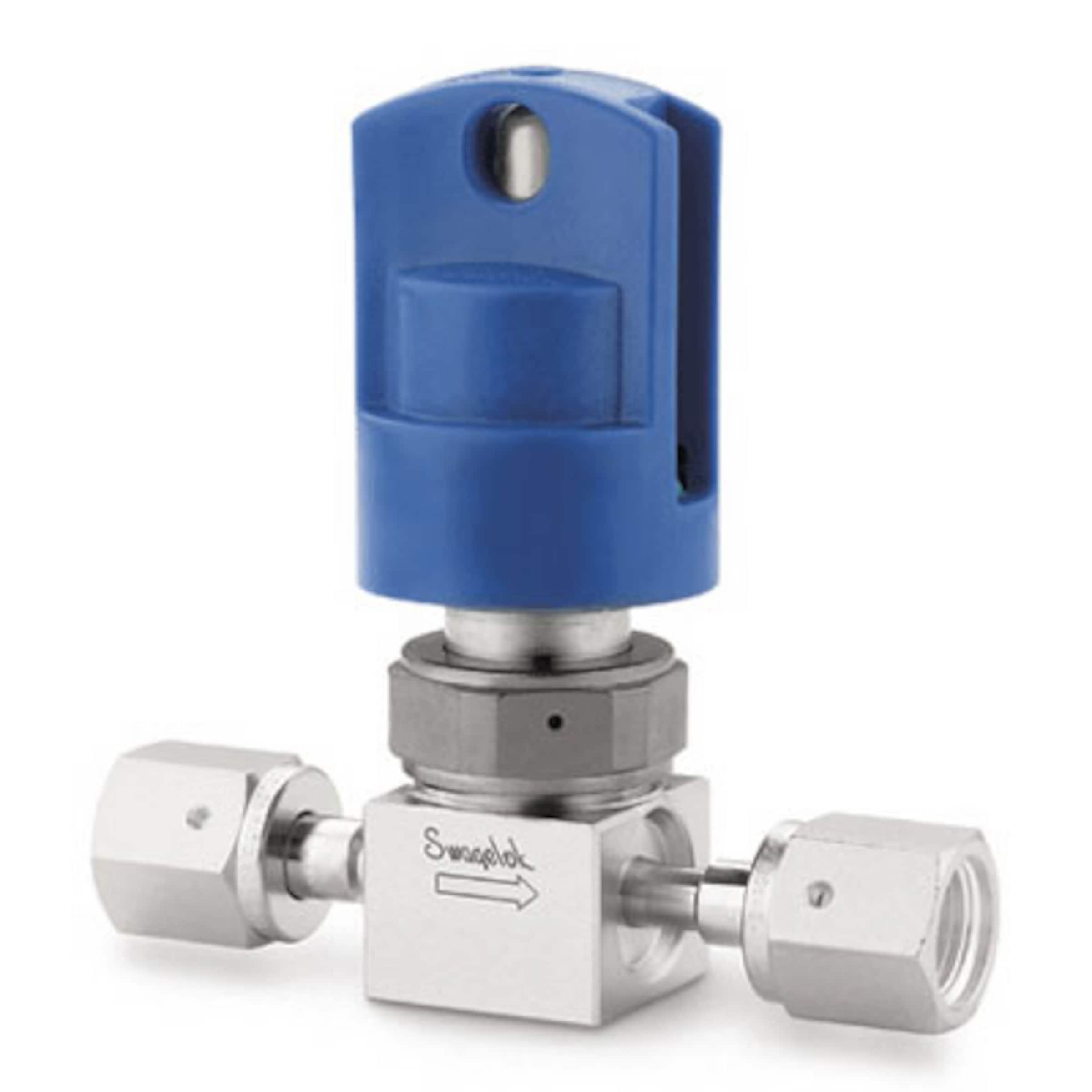 316L VIMVAR UHP Diaphragm Sealed Valve, 1/4 in. Female VCR Fitting, SC