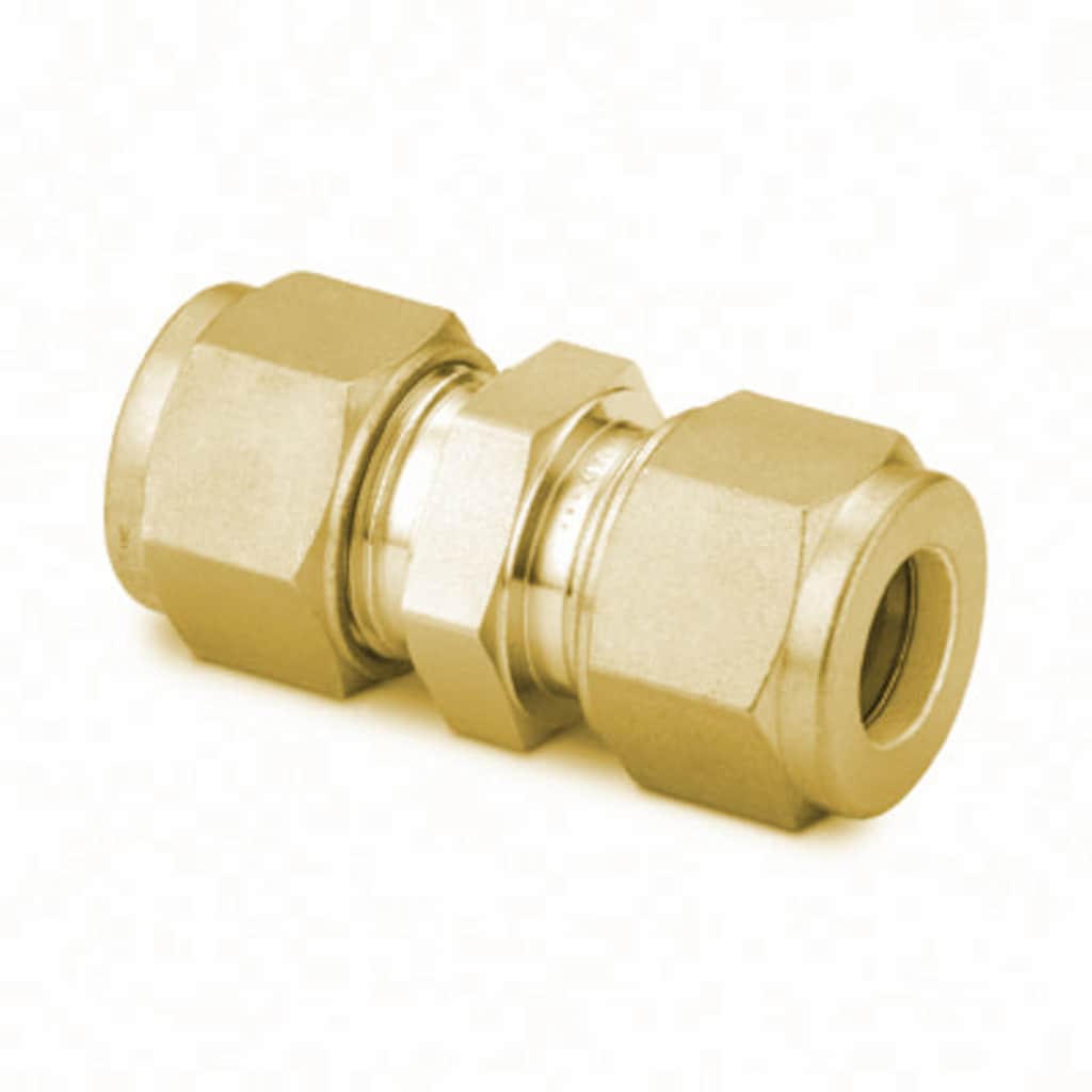 Brass Swagelok Tube Fitting, Union, 6 mm Tube OD, Unions, Tube Fittings  and Adapters, Fittings, All Products