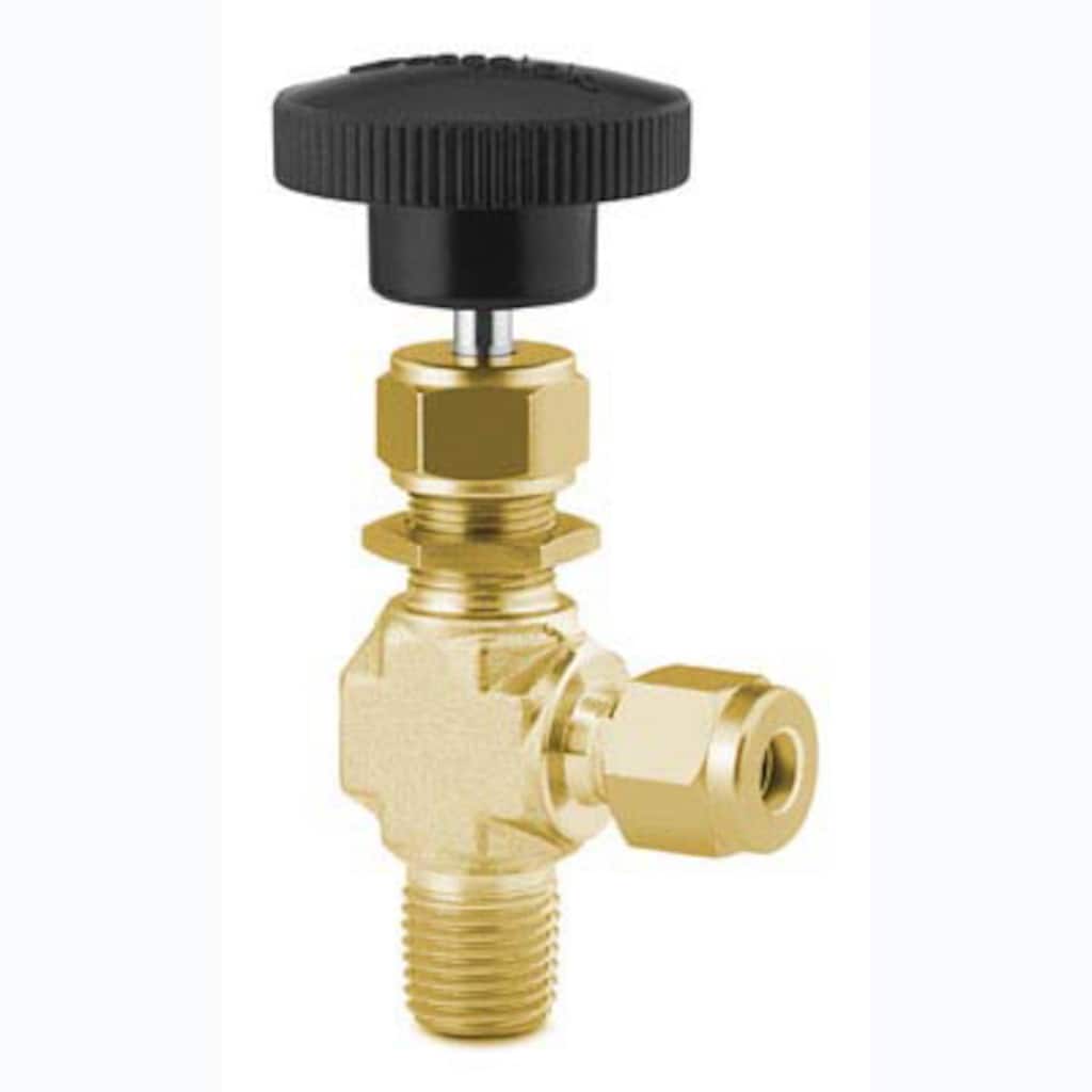 Valves — Needle and Metering Valves — Integral-Bonnet Needle Valves, O, 1, 18, 20, 26, D and 4RP Series — Angle Pattern, Regulating Stem