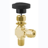 Needle and Metering Valves — Integral-Bonnet Needle Valves, O, 1, 18, 20, 26, D and 4RP Series — Angle Pattern, Regulating Stem