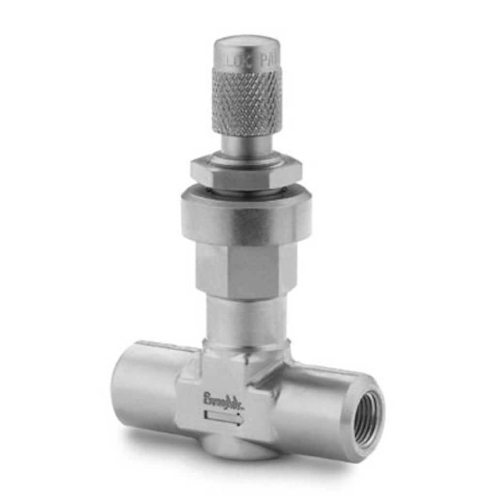Feindosierventil für mittleren Durchfluss, Edelstahl, 1/8 Zoll NPT-Innengewinde