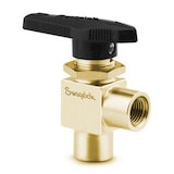 Ball and Quarter-Turn Plug Valves — One-Piece Instrumentation Ball Valves, 40G and 40 Series — 2-Wege Winkelausführung