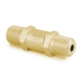 Conector rápido neumático de acero inoxidable PX 304 rosca macho 1