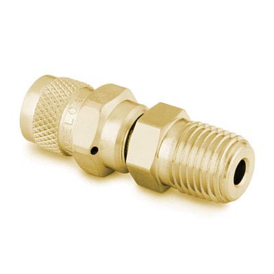 Brass Purge Valve, 1/4 in. Male NPT, Alloy 400 Spring, SC-11