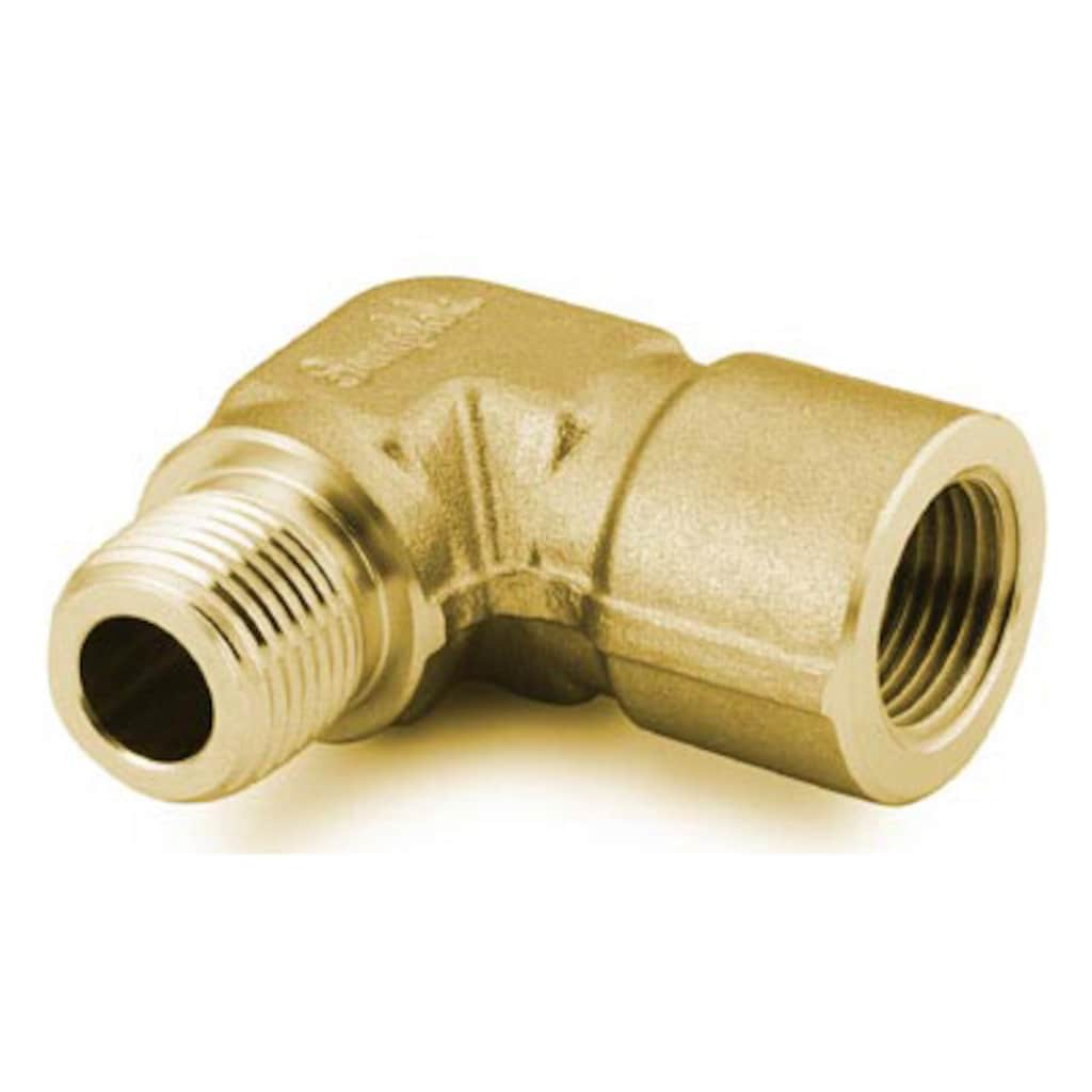 Brass Pipe Fitting, Street Elbow, 1/4 in. Female NPT x 1/4 in