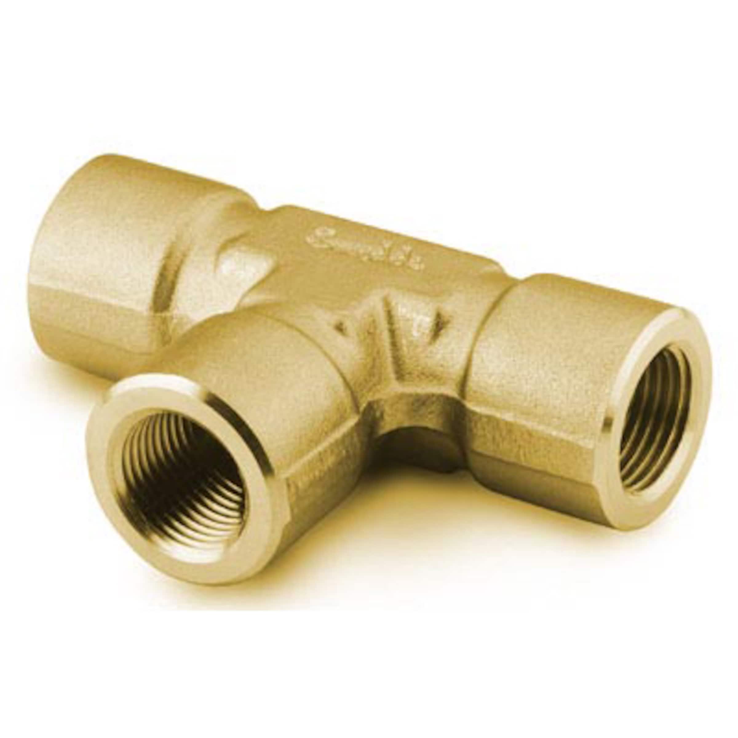 brass-pipe-fitting-tee-1-4-in-female-npt-couplings-pipe-fittings