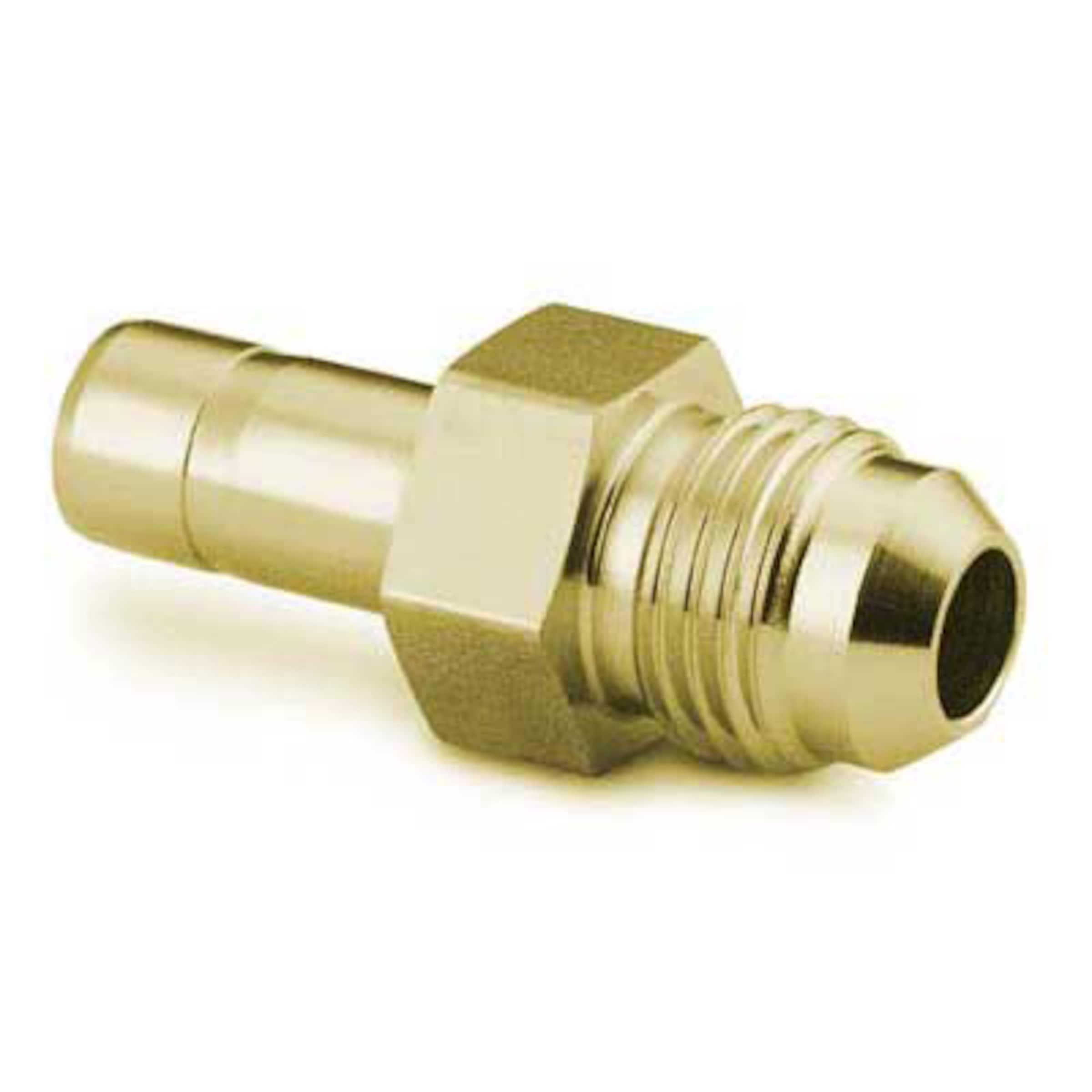 Brass Swagelok Tube Fitting, Male Tube Adapter, 1/4 in. Tube OD x 1/4