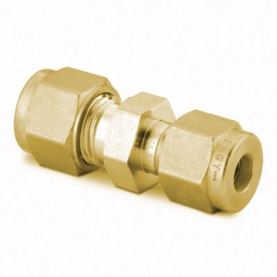 x 4 1/8" swagelok equal tee new brass 