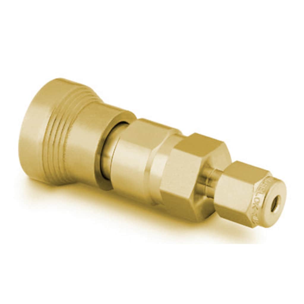Brass Instrumentation Quick Connect Body, 0.2 Cv, 1/4 in. Swagelok Tube  Fitting, Instrumentation Quick Connects, Quick Connects, Valves, All  Products