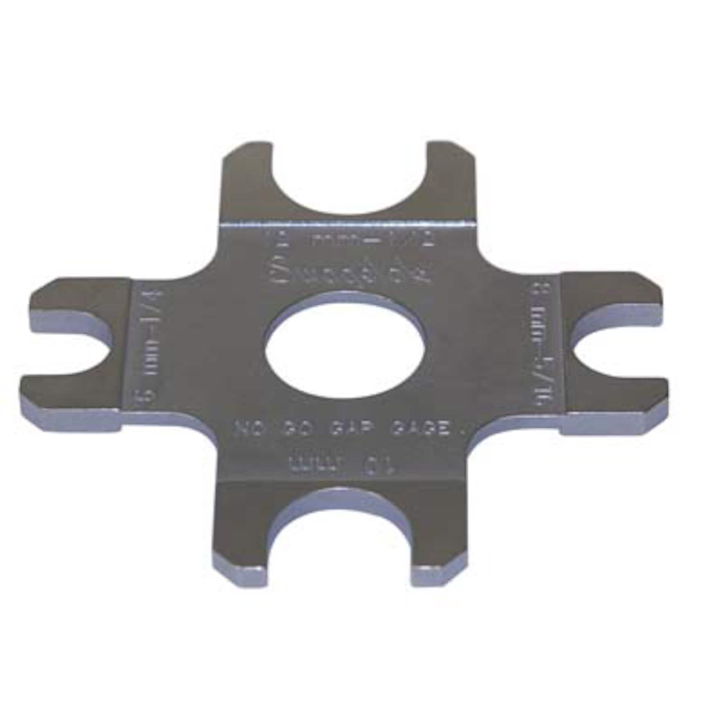 Gap Inspection Gauge, 1/4 in. and 1/2 in., 6 mm, 8 mm, 10 mm, 12 mm