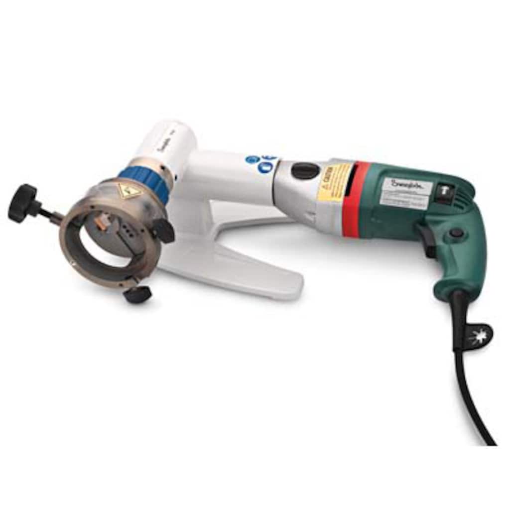 Outil à dresser les tubes, diam. ext. de 0,25 à 2,5 po et 6 à 63 mm, 115 V 50/60 Hz, fiche NEMA 5-15, manuel d'utilisation en anglais