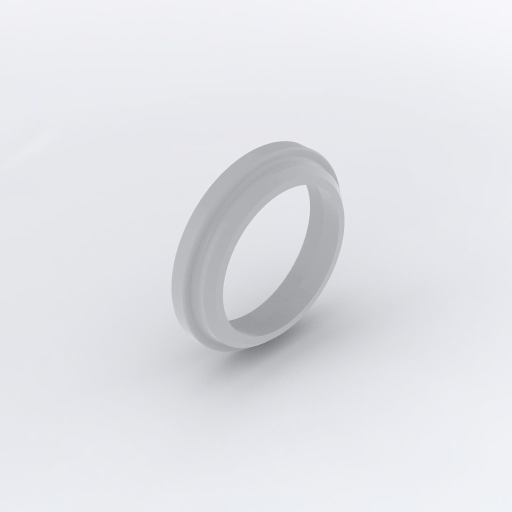 PFA Swagelok Tube Fitting, 3/8 in. Back Ferrule