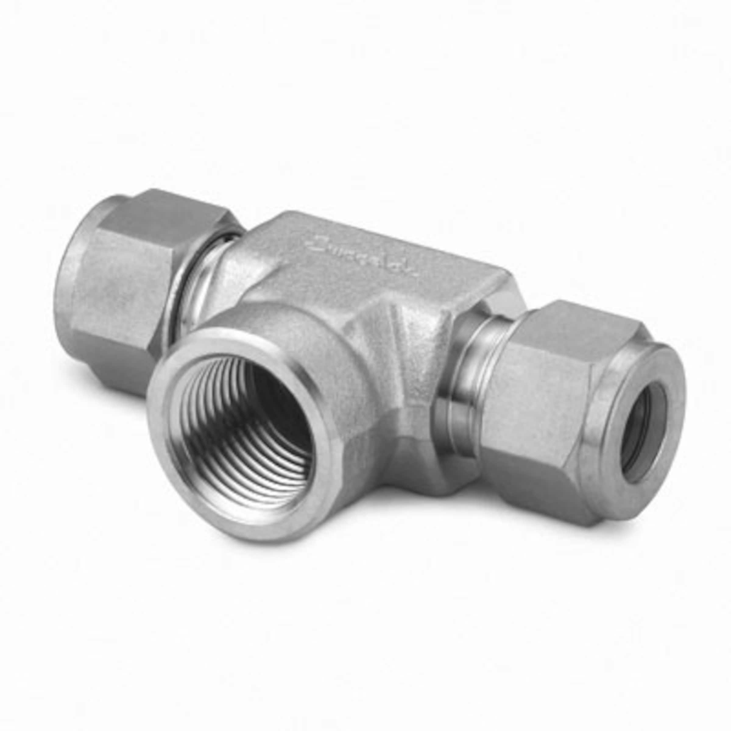 4x Swagelok Ss-6-t Tee Stainless Steel Pipe Fitting 3/8" Female NPT for sale online