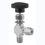 Needle and Metering Valves — Integral-Bonnet Needle Valves, O, 1, 18, 20, 26, D and 4RP Series — Angle Pattern, Vee Stem