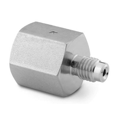 316 Stainless Steel VCR Face Seal Fitting, Reducing Adapter Body, 1/4 ...