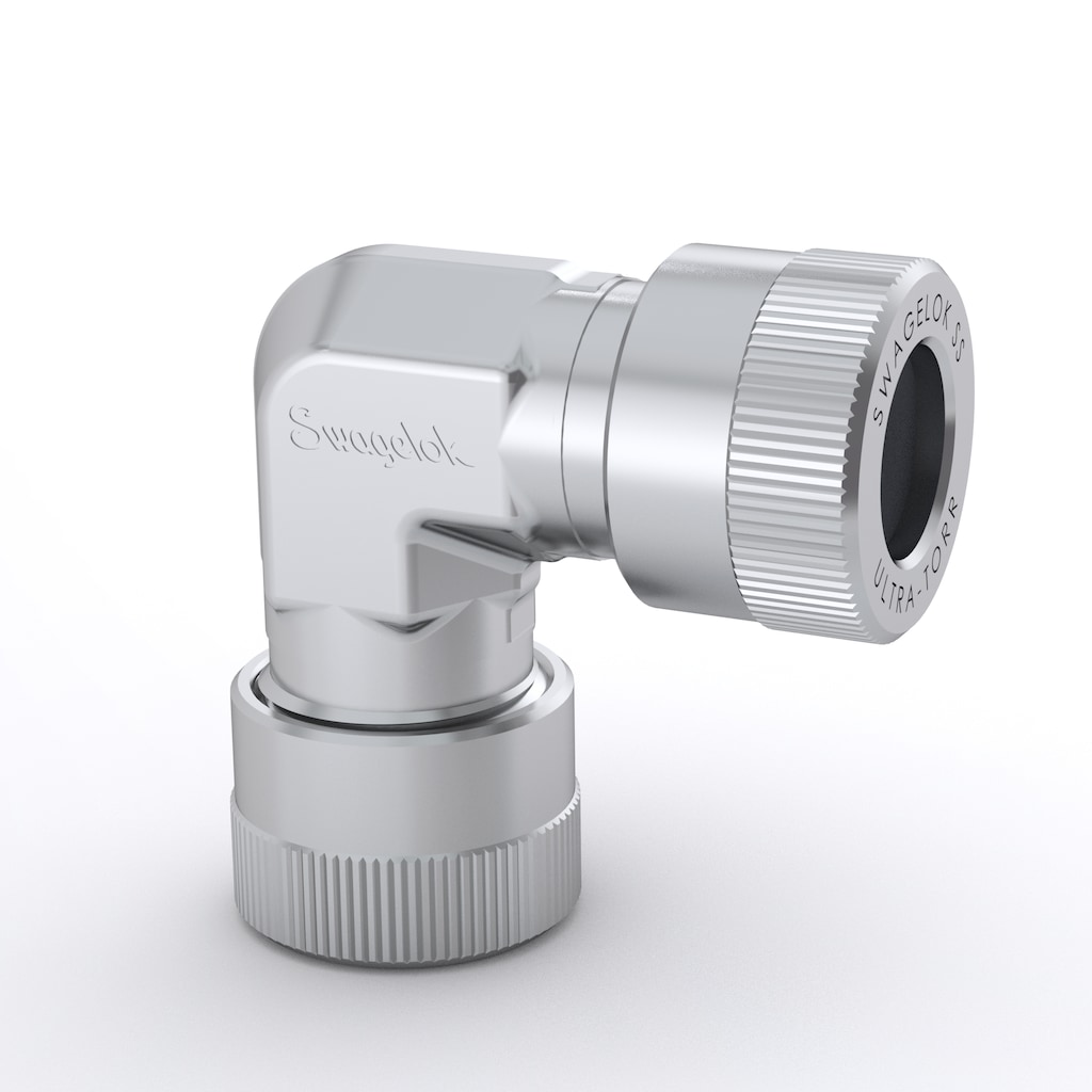 Stainless Steel Ultra-Torr Vacuum Fitting, Union Elbow, 1/4 in. Tube OD, Unions, Ultra-Torr Vacuum Fittings, Fittings, All Products