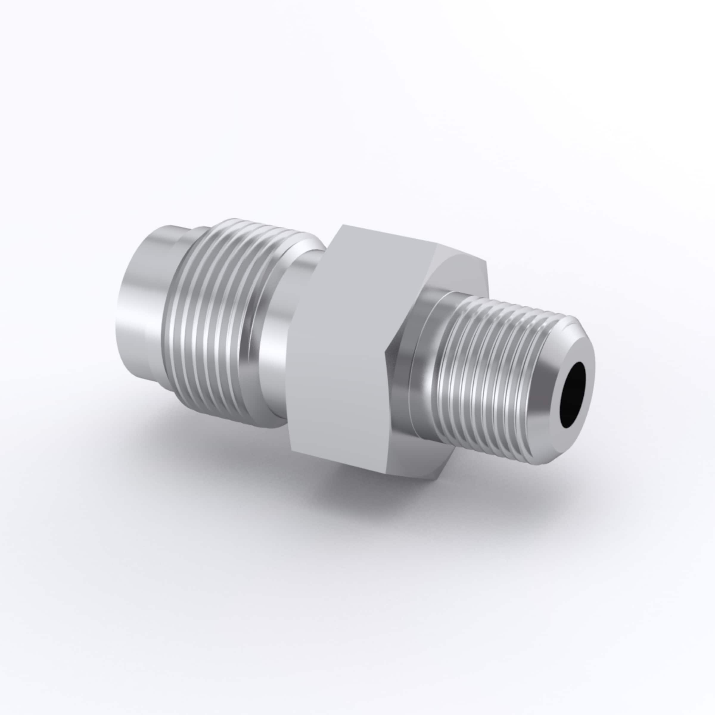 1/2 Tube X 1/2 MNPT Compression Fitting - 316 Stainless Steel