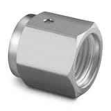 VCR® Metal Gasket Face Seal Fittings — Nuts, Gaskets, and Accessories — Female Nuts for non 'SR' glands