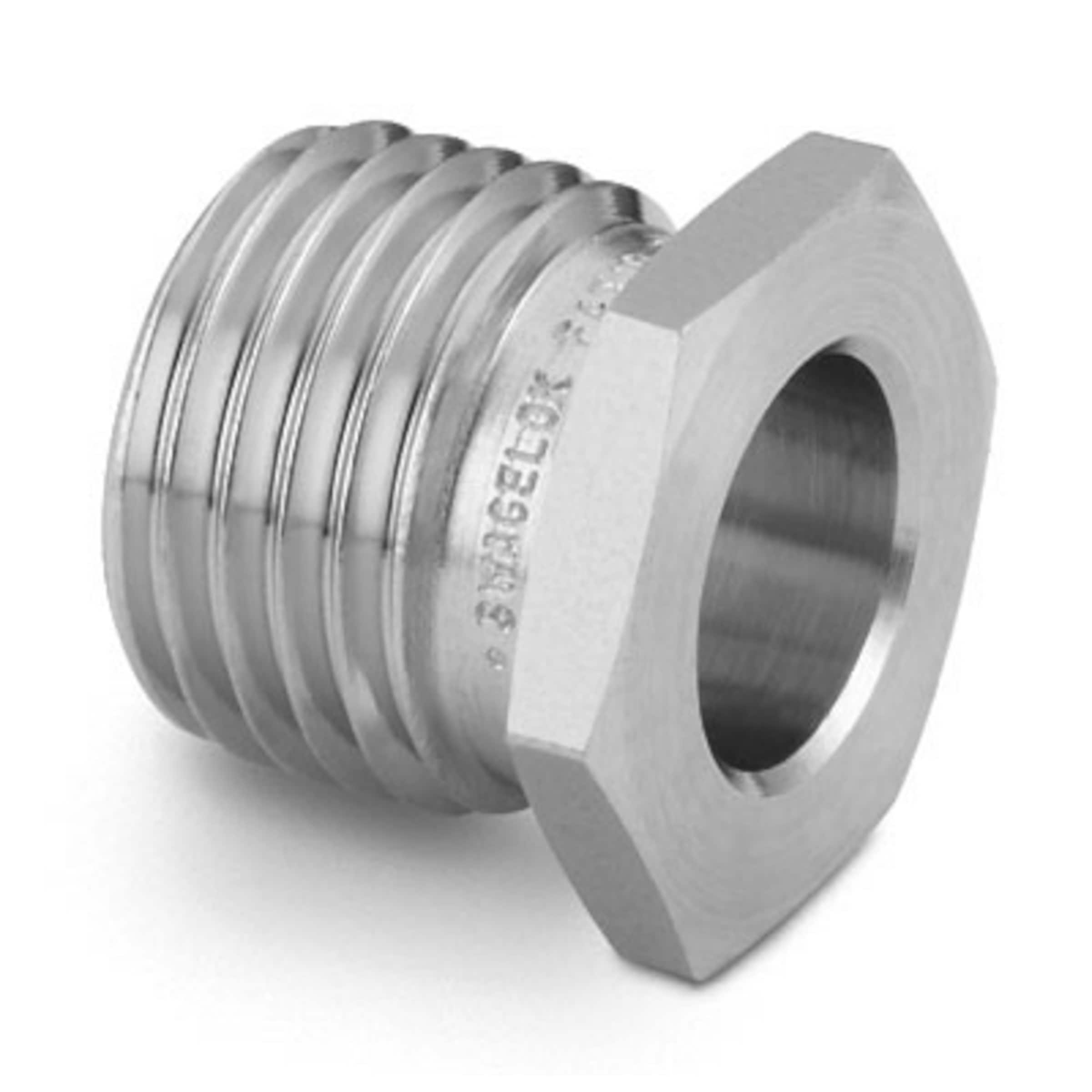 316 Stainless Steel VCR Face Seal Fitting, 1/4 in. Male Nut, 0.54 in