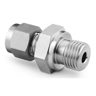 SWAGELOK SS-400-1-8 STAINLESS STEEL MALE CONNECTOR 1/4" OD TUBE X 1/2" NPT 