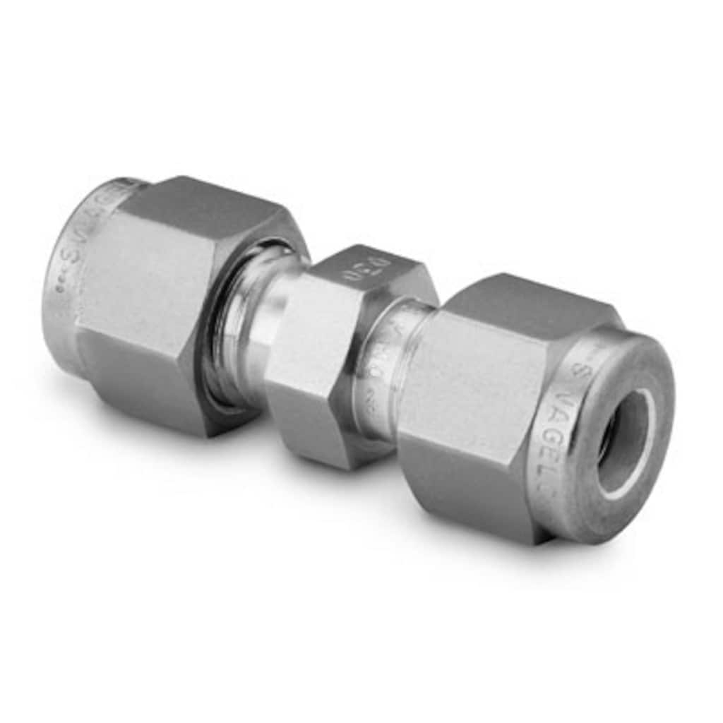 Stainless Steel Compression Tube Nuts - 3/8