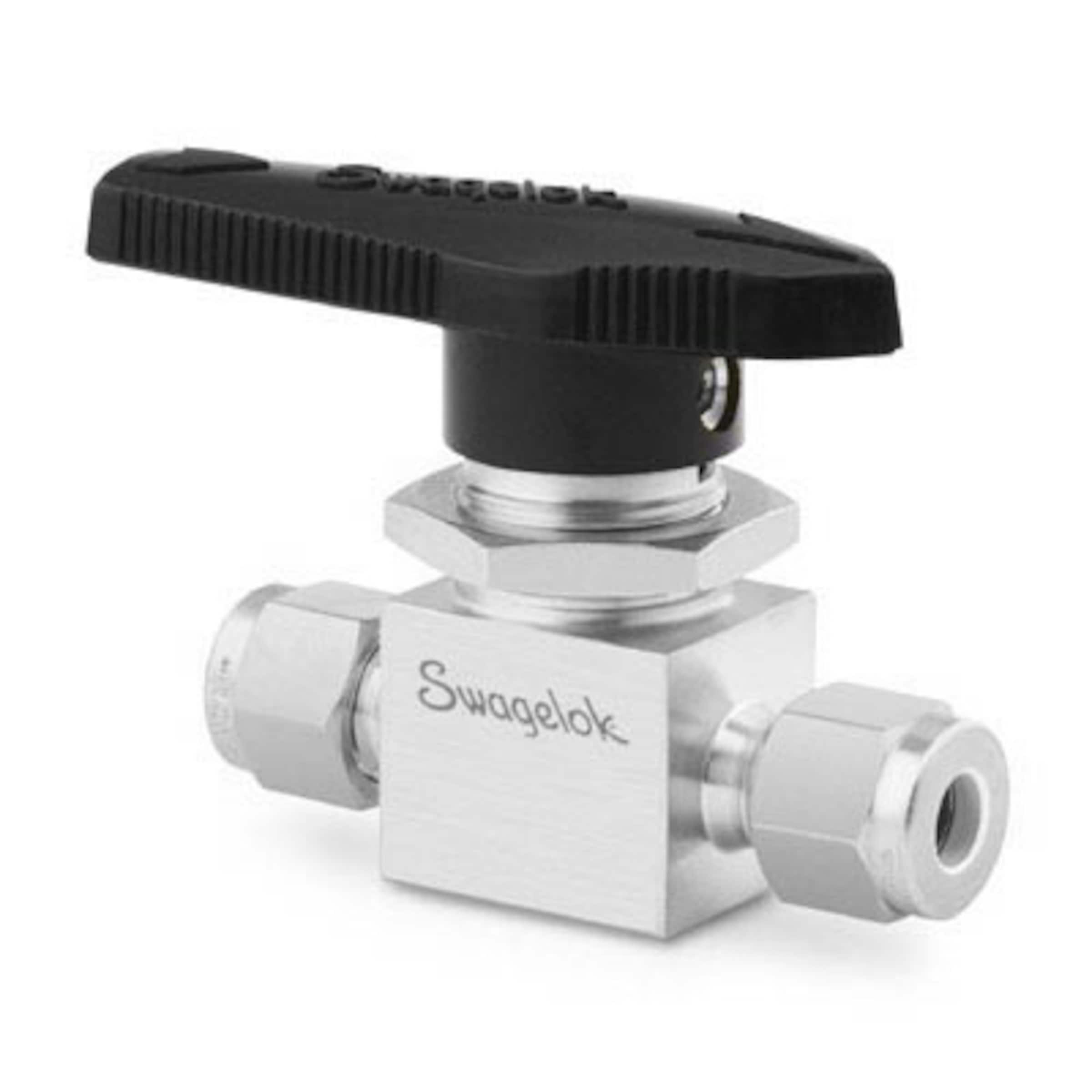 Stainless Steel 1-Piece 40 Series Ball Valve, 12 Cv, 1/2 in. Swagelok ...