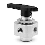 Ball and Quarter-Turn Plug Valves — One-Piece Instrumentation Ball Valves, 40G and 40 Series — 5-Way Switching