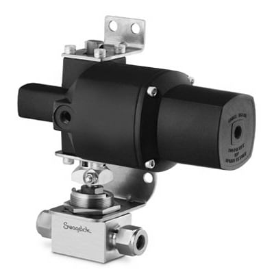 2500 PSIG Stainless Steel Tube Inline Port for sale online Swagelok SS-45S8 Ball Valve 1/2 in 