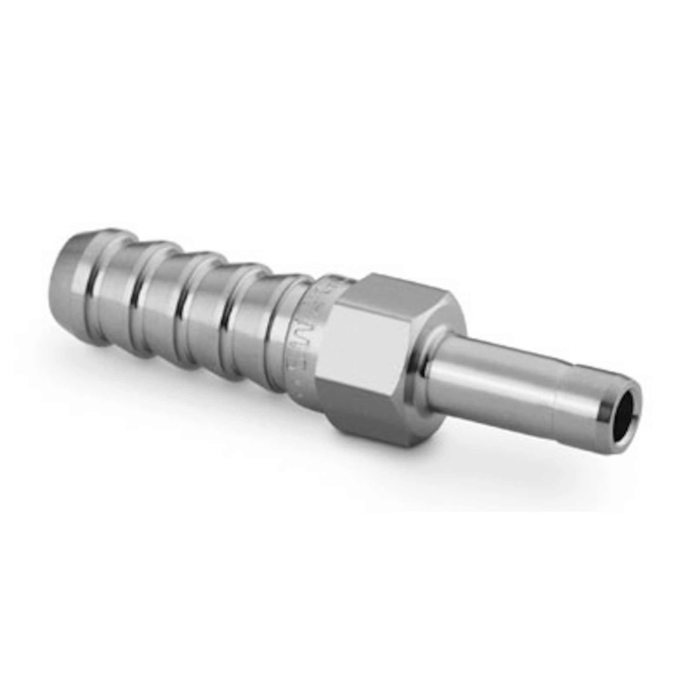 Male Faster Coupling VVS114 Gas M 2V Heavy Duty Screw Type Stainless Steel 1-1/4 x 1-1/4 BSPP Viton Seal 