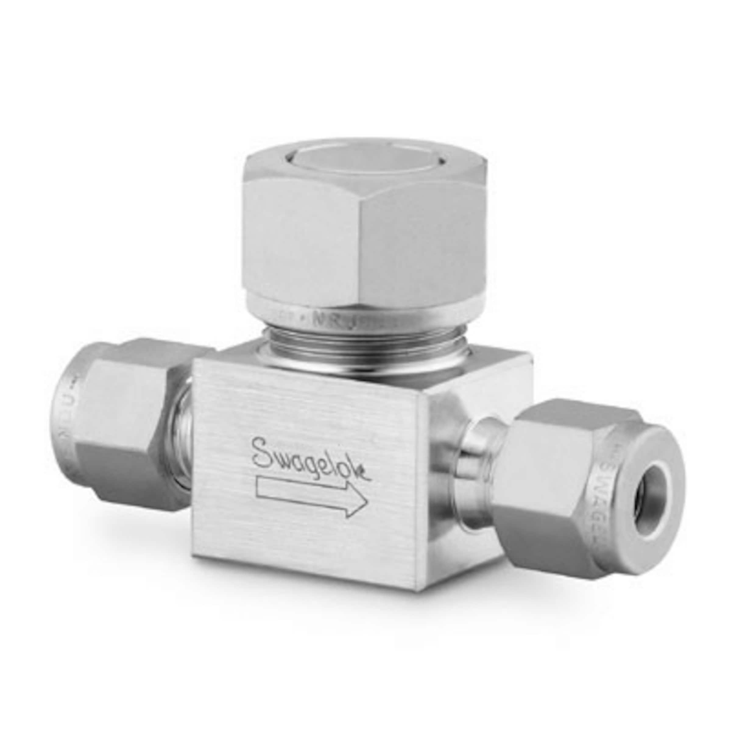 Stainless Steel Lift Check Valve, 0.64 Cv, 3/8 in. Swagelok Tube