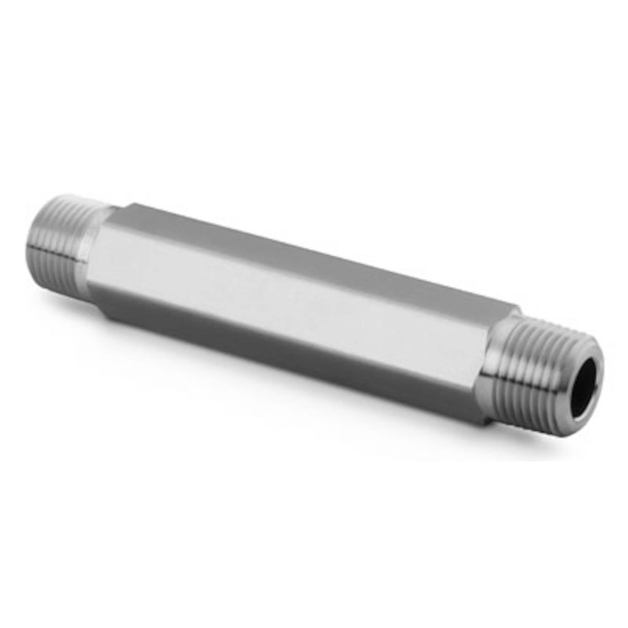 S S Pipe Fg, Hex Long N, . Male NPT, 1 ...