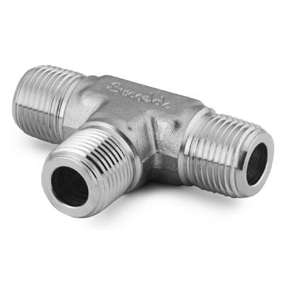 SSFET08 1/2" BSPP Equal Tee Stainless Steel Fitting 