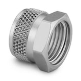 Tube Fittings and Adapters — Spare Parts and Accessories — Gerändelte Überwurfmuttern