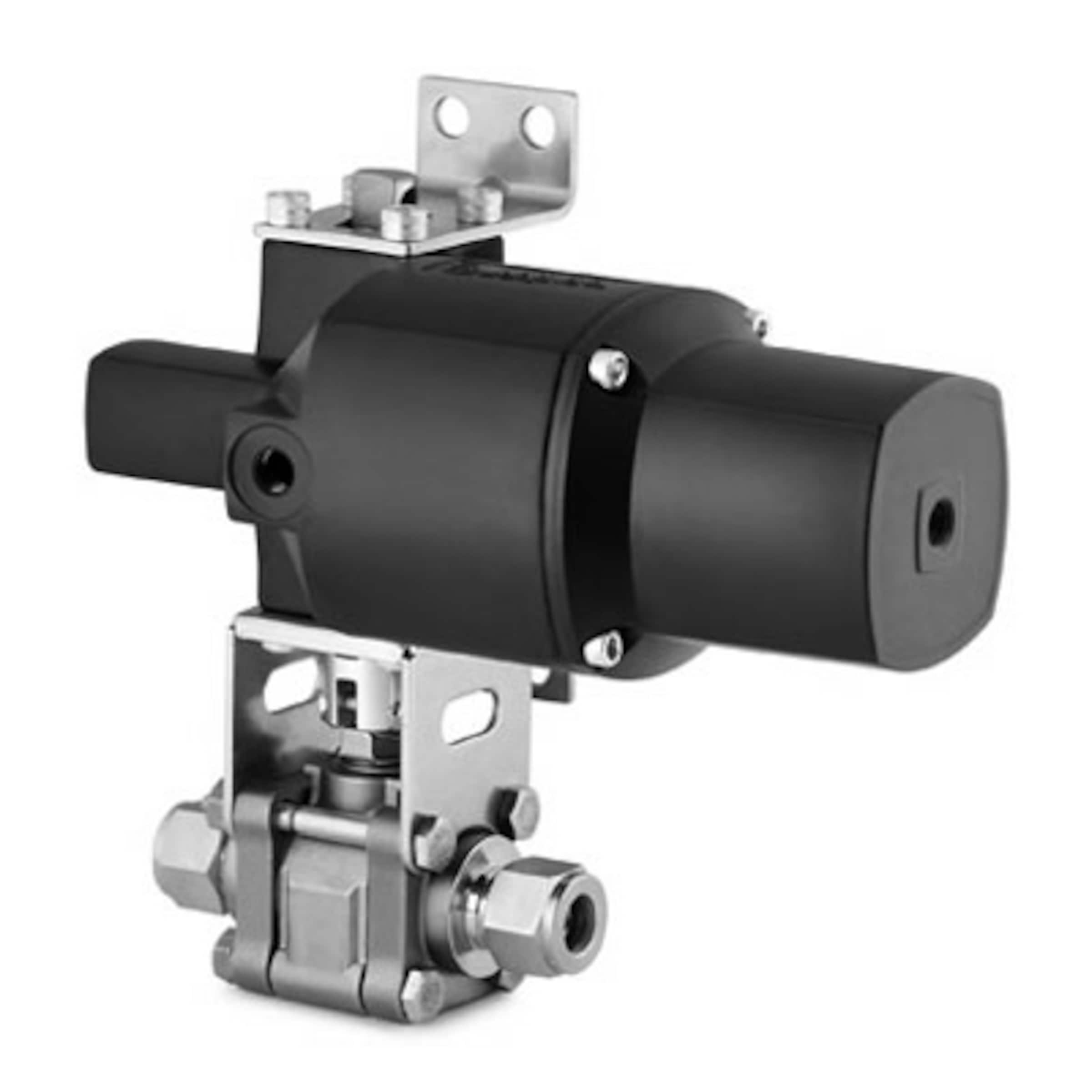 Stainless Steel 3Piece 60 Series Ball Valve, Reinforced PTFE Seats, 1/