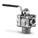 Ball and Quarter-Turn Plug Valves — Three-Piece Process/Instrumentation Ball Valves, 60 Series — 3-Way 방향 전환형
