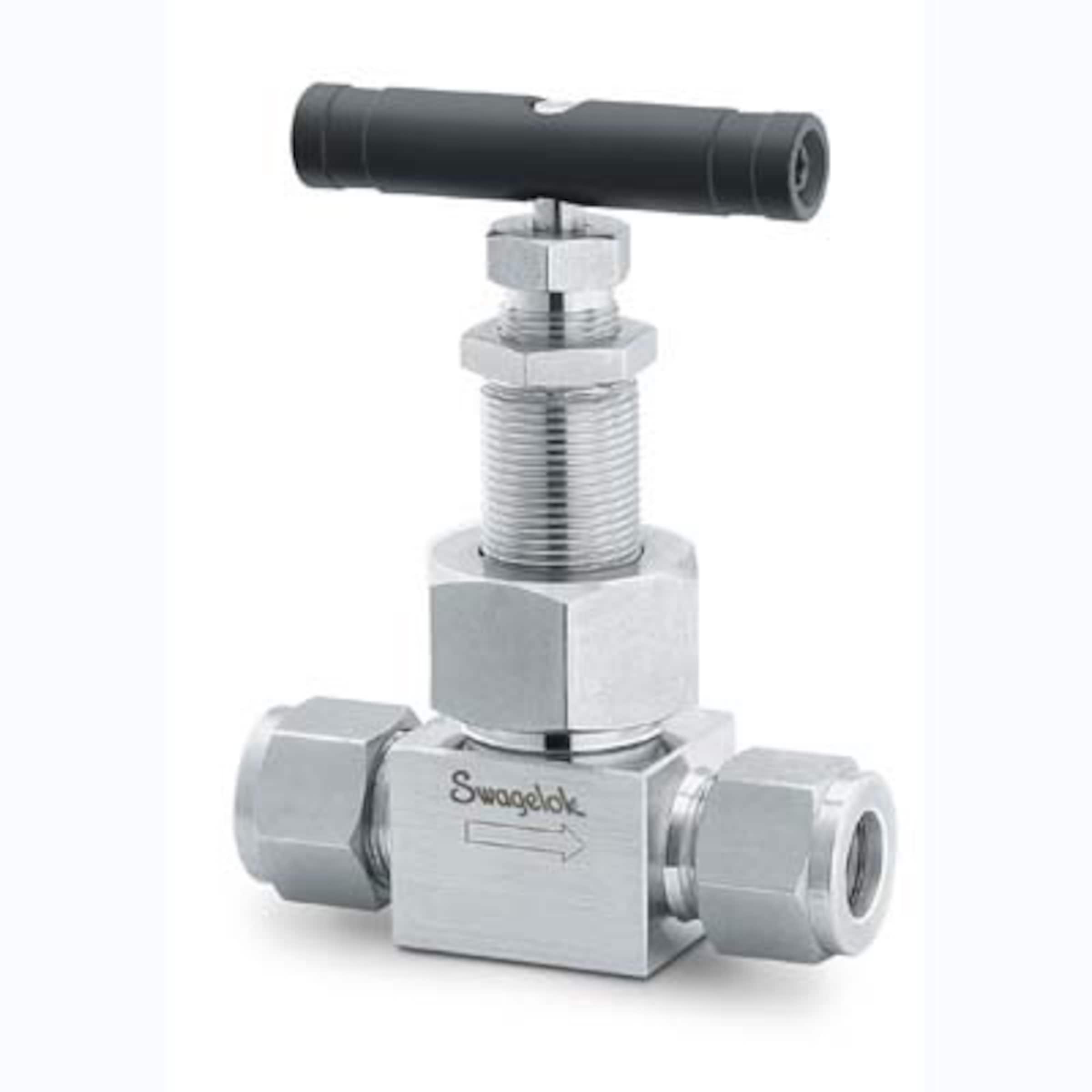 Stainless Steel Blowdown Needle Valve, 12 mm Swagelok Tube Fitting
